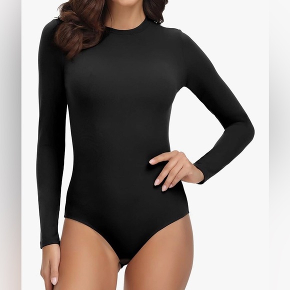Tops - New ALONG FIT Long Sleeve Bodysuit fwith Adjustable Length